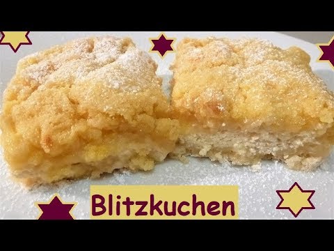 Youtube: Blitzkuchen: Kuchen ohne Teigzubereitung und super saftig! Cake without dough preparation