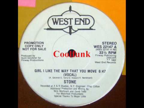 Youtube: Stone - Girl I Like The Way That You Move (12" Electro Disco-Funk 1982)