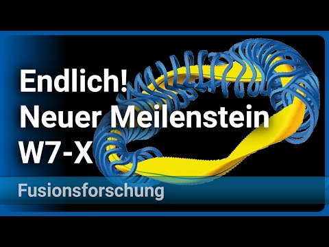 Youtube: Neuer Meilenstein in der Fusionsforschung am Stellarator Wendelstein 7-X | Hartmut Zohm