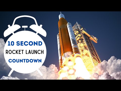 Youtube: Rocket Launch Countdown - 10-Second Timer