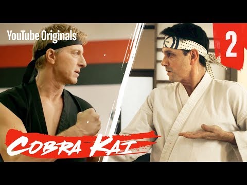 Youtube: Cobra Kai Ep 2 - "Strike First" - The Karate Kid Saga Continues
