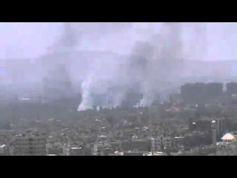 Youtube: 22 7 Damascus أوغاريت دمشق , الدخان يغطي سماء بساتين المزة وداريا  ج2