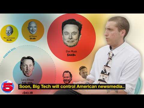 Youtube: How Billionaires Captured the Media - (5CAST #19) ft. Steven Renderos