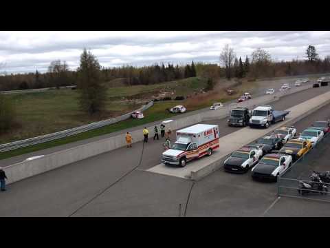 Youtube: Coupe Micra Cup Calabogie Race 2 Crash - May 15 2016