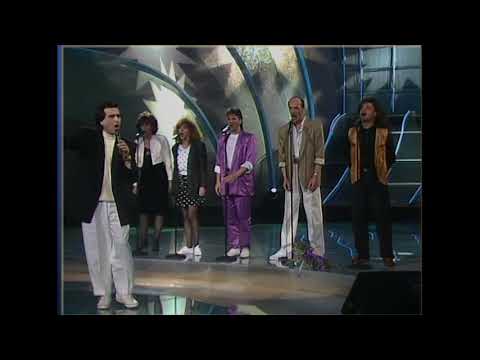 Youtube: 1990 Italy: Toto Cutugno - Insieme 1992 (1st place at Eurovision Song Contest) Winner's Performance
