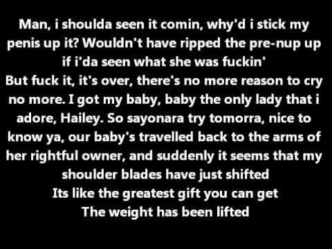 Youtube: Eminem - Hailey's Song Lyrics [HQ sound]