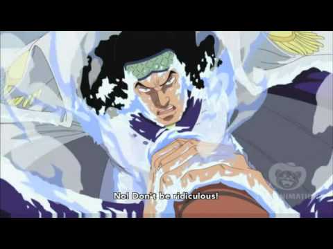 Youtube: Whitebeard and Jozu vs Aokiji