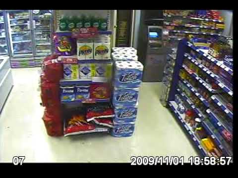 Youtube: ghost caught on camera in shop