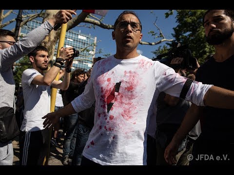 Youtube: Vereint gegen Israel: Antisemitischer Al-Quds-Marsch in Berlin 2019