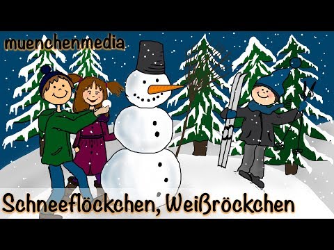 Youtube: ⭐️ Schneeflöckchen, Weißröckchen - Weihnachtslieder deutsch | Kinderlieder deutsch - muenchenmedia
