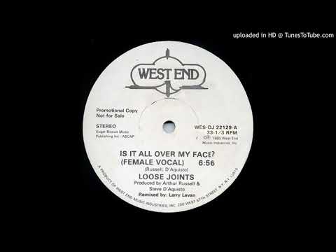 Youtube: Loose Joints - Is It All Over My Face - (Female vocal) 1980
