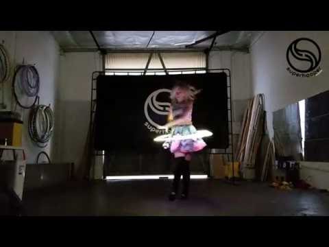 Youtube: LED Hula Hoop Girl Raw & Uncut