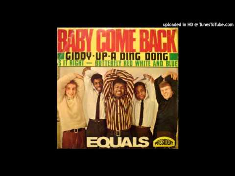 Youtube: The Equals - Baby Come Back - 1968