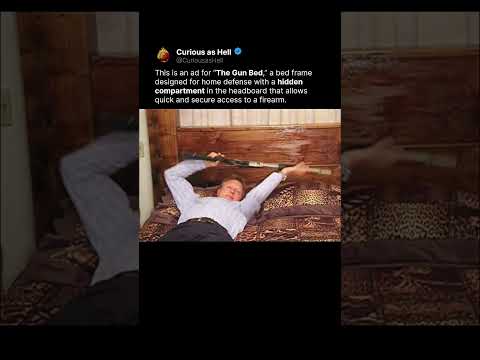 Youtube: The Gun Bed 🔫
