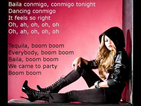 Youtube: Kat DeLuna - Boom Boom (Tequila) + Lyrics!