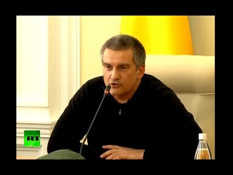Youtube: Премьер Крыма: Я решил обратиться к Путину за помощью в наведении законного порядка в Крыму
