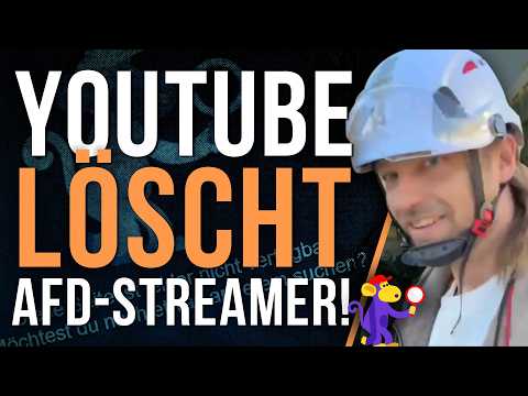 Youtube: Youtube hat gerade AfD-Streamer Weichreite TV GELÖSCHT!