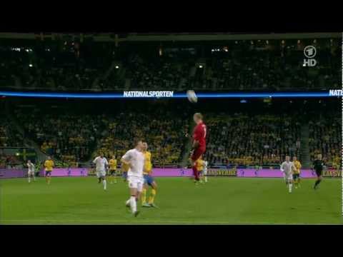 Youtube: Zlatan Ibrahimovic Fallrückzieher gegen England