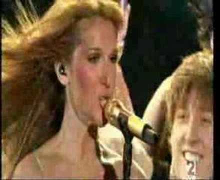 Youtube: SEXY Celine Dion - River Deep Mountain High Live! Las Vegas