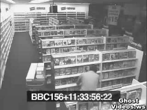 Youtube: Ghost Videos - Scary Videos - Real Ghosts - Poltergeist Haunts a Blockbuster Video Store.flv