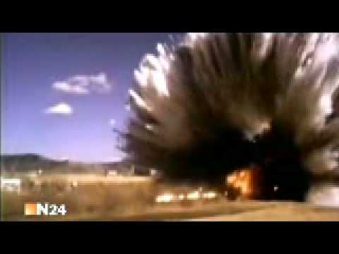 Youtube: 800 KM H CRASH TEST  PLANE AGAINST WALL