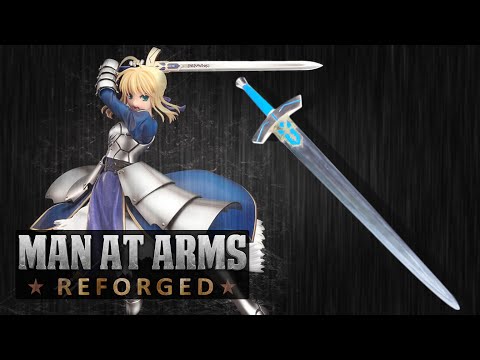Youtube: Excalibur (Fate/Stay Night) - MAN AT ARMS: REFORGED