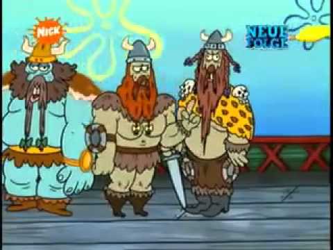 Youtube: Spongebob - Wikinger Vorstellung Olaf Olaf Olaf --- Günther