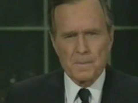 Youtube: NEW WORLD ORDER PROOF BY BUSH SR. IN 9/11/90