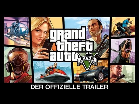 Youtube: Grand Theft Auto V: Der offizielle Trailer