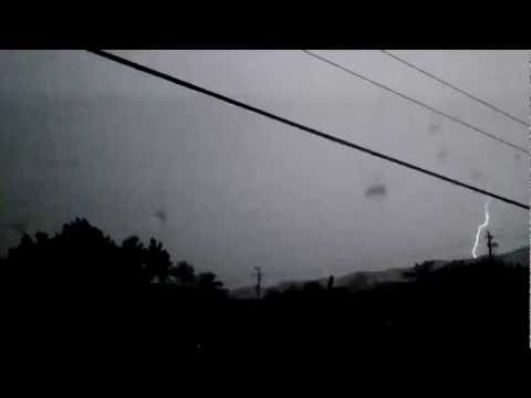 Youtube: Tropical Storm Isaac Timelapse Lightning