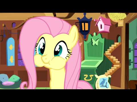 Youtube: Fluttershy - (inhaling)