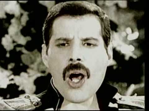 Youtube: Freddie Mercury - Living on my own [Lyrics]
