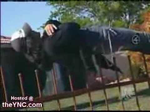 Youtube: Criss Angel on Fence