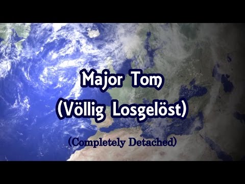 Youtube: Major Tom (Völlig Losgelöst)