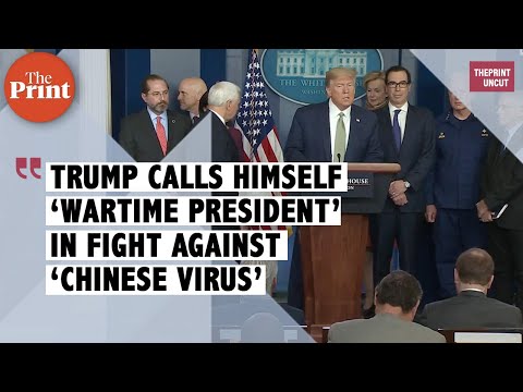 Youtube: ‘Wartime president’ Trump invokes Defense Production Act in fight against ‘Chinese virus’