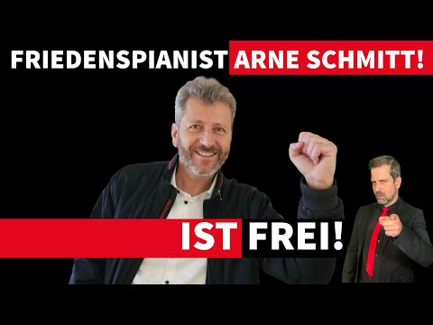 Youtube: 🔴 FRIEDENSPIANIST ARNE SCHMITT IST FREI‼️
