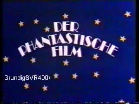 Youtube: ZDF Der phantastische Film intro vollständig & Ansage