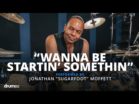 Youtube: Michael Jackson's Drummer Jonathan Moffett Performs "Wanna Be Startin' Somethin"