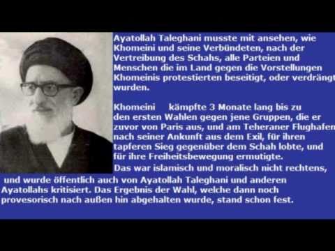 Youtube: Ayatollah Taleghani warnt, vor seiner Ermordung, das iranische Volk 1979 (Deutsch).