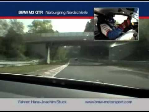 Youtube: Bmw m3 Gtr Hans Joachim Stuck 2004 Nurburgring Nordschleife 4Th Vln Run Qualify 8min30sec Dvdrip