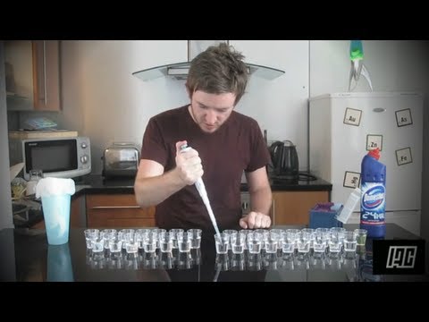 Youtube: Drinking homeopathic bleach