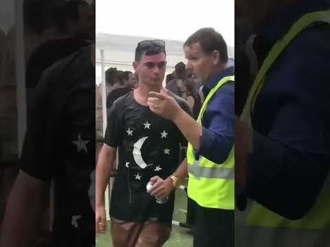 Youtube: When security asks you leave the Rave but you can't ⛔️ #psytrance #musicfestival #rave