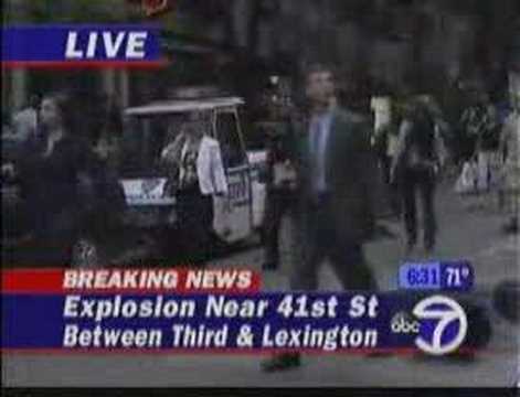 Youtube: Extreme Steam Pipe Explosion in NYC June 18th (Terriost?)