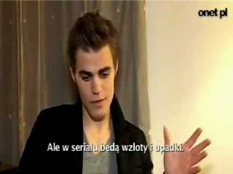 Youtube: Paul Wesley talks about Elena and Damon!