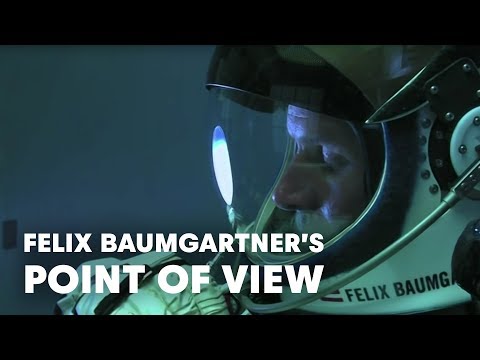 Youtube: Felix Baumgartner's Point of View - Red Bull Stratos Free Fall