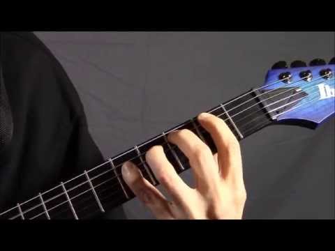 Youtube: Technicalized Power Chords with TAB - 2nd & 4th Fingers Death Metal - Guitar Lesson 3