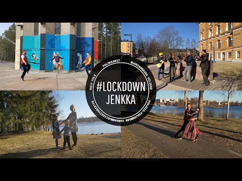 Youtube: Koronakevään jenkka – Lockdown Jenkka  |  Kansantanssi – Finnish folk dance
