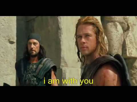 Youtube: remember me song troy with lyrics on screen and sences form the movie