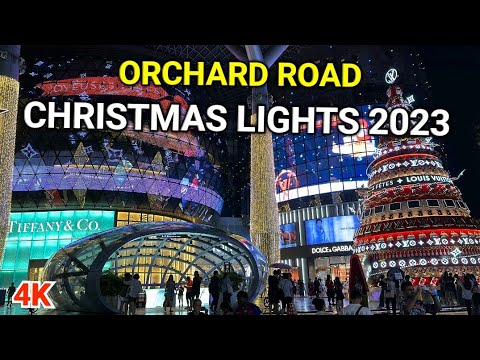 Youtube: Christmas Lights 2023 Walking Tour | Singapore Orchard Road | Great Christmas Village 2023