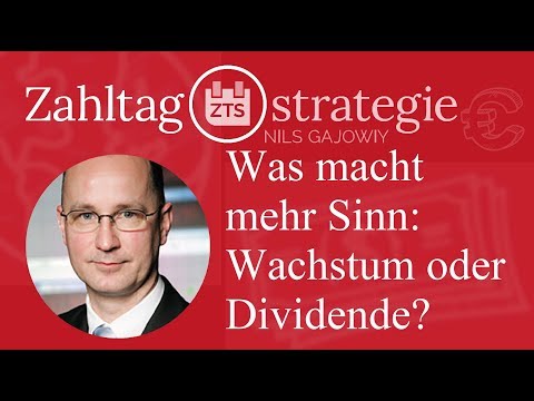 Youtube: Was macht mehr Sinn: Wachstum oder Dividende?